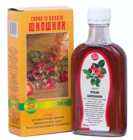 Сироп шиповника 200мл