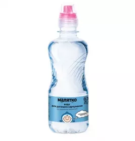 Вода Малятко дитяча з пробкою 0,33 л