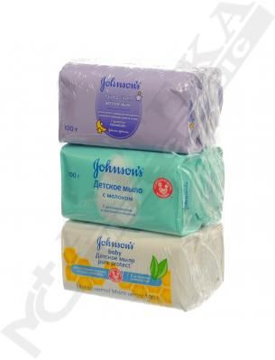*Набір Jonsons baby тверде Мило по 100 г mix 5+1