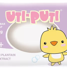 Мило Уті-Путі дитяче з екстрактом Подорожника 75г КАЧКА