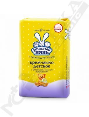 *Крем-мыло Ушастый нянь с Ромашкой 90 г *Крем-мыло Ушастый нянь с Ромашкой 90 г