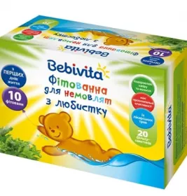 *Фитованна Бебивита с любистком для младенцев ф/п №40