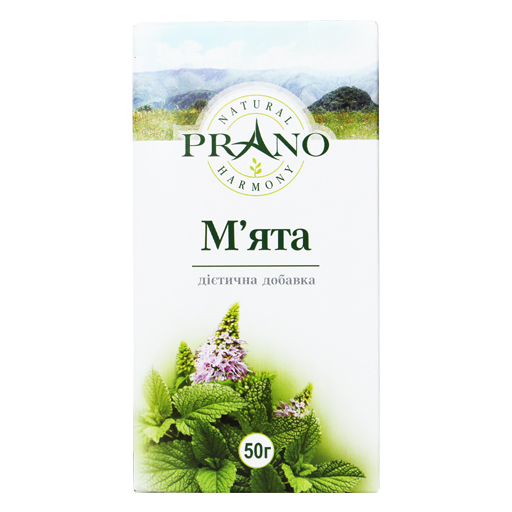 Фіточай Prano М'яти листя 50 г (Україна)