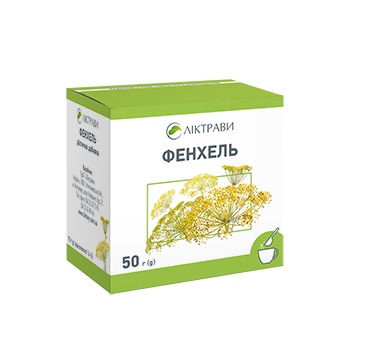 Фенхелю плоди Ліктрави 50г