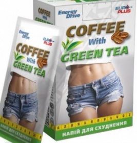 Напій Euro Plus Energy drive кавовий із зеленим чаєм №10