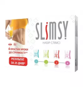 Набiр Слiмсi (ДД: Детокс стік №10,Контрол фуд Жув.цук.№21,Фет Бьорн стік.№ 21, Боді Шейп стік №21)