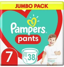 Подгузники-трусики Pampers Pants Giant Plus 7 (17+ кг) №38