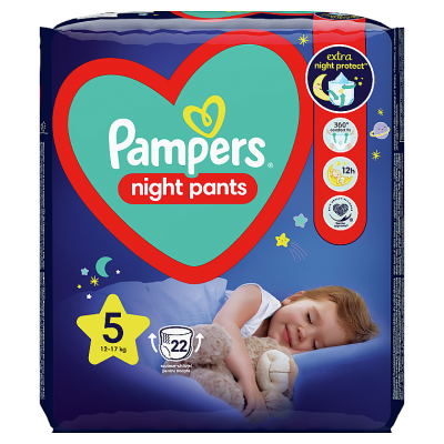 Підгузки-трусики Pampers Pants Нічні Junior 5 (12-17 кг) №22