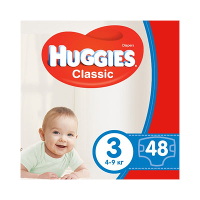 *Подгузники Хаггис Classic 4-9 кг №48 *Подгузники Хаггис Classic 4-9 кг №48