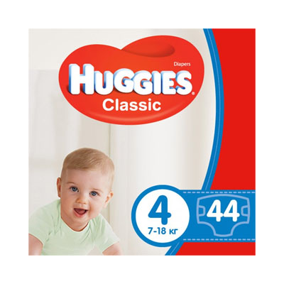 *Подгузники Хаггис Classic 7-18 кг №44 *Подгузники Хаггис Classic 7-18 кг №44