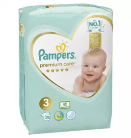 Підгузники Pampers Premium Care Midi 6-10 кг №20