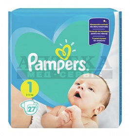 Підгузники Pampers BABY-DRY PLUS Newborn №27
