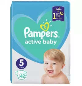*Подгузники Pampers Active Baby Junior 11-16 кг 42шт. №1