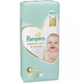 *Подгузники Pampers Premium Care Макси 7-14 кг №1 (52)