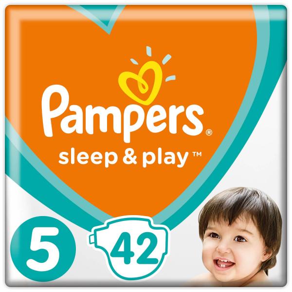 *Подгузники Pampers Sleep&Play Junior 11-16 кг 42шт. №1 *Подгузники Pampers Sleep&Play Junior 11-16 кг 42шт. №1