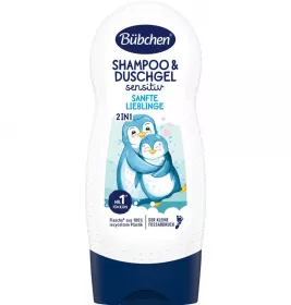 *Шампунь-гель д/душу Bubchen Ласкавий та Ніжний 230мл