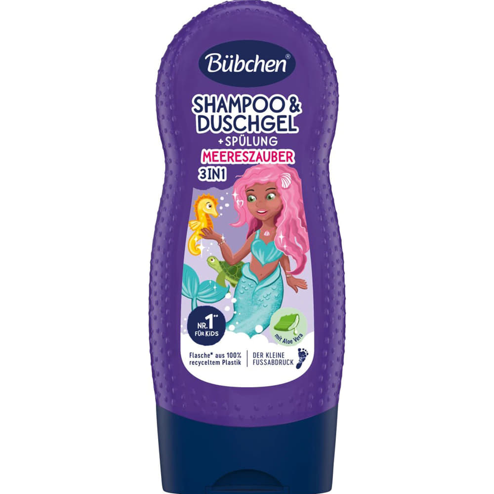 *Шампунь-гель д/душу Bubchen Русалочка 230мл
