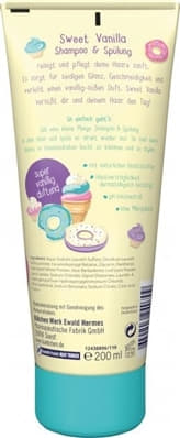*Шампунь-ополаскиватель Bubchen Сладкая ваниль 200мл