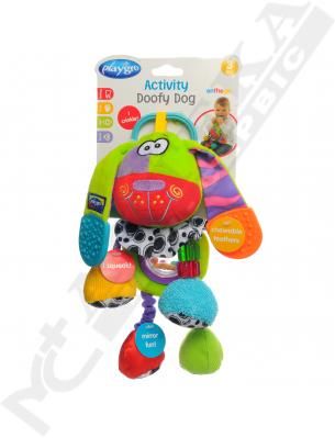 *Погремушка-прорезыватель Playgro Дуффи Щенок 0101300 от 0 мес *Погремушка-прорезыватель Playgro Дуффи Щенок 0101300 от 0 мес