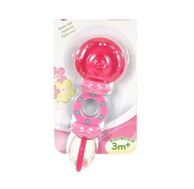 *Брязкальце-прорізувач Kids II рожеве