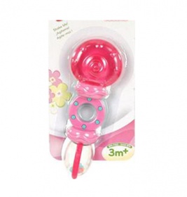 *Брязкальце-прорізувач Kids II рожеве