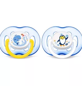 *Пустушка Avent 186/24 Freeflow 18+ мес 2шт 