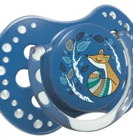 *Канпол Пустышка (22/841) сил. динам. 0-3 мес boy Lovi Folky 2 шт