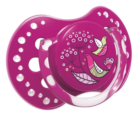 *Канпол Пустышка (22/841) сил. динам. 0-3 мес girl Lovi Folky 2 шт