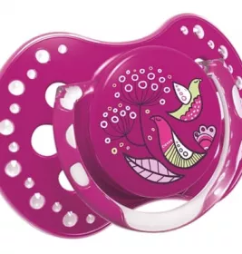 *Канпол Пустышка (22/841) сил. динам. 0-3 мес girl Lovi Folky 2 шт