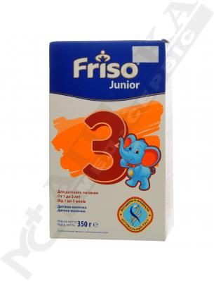 Сухий молочний напій Friso Junior 3 1-3 роки 350 г