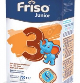 *Сухой молочный напиток Friso 3 Юниор от 1 до 3 лет 700г (2х350г)