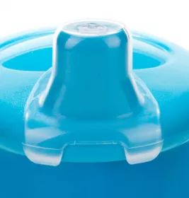 *Канпол  Кружка (31/200) непроливайка Toys 250 мл син.