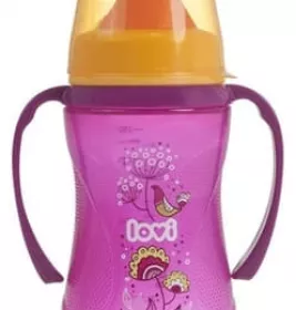 *Канпол Кружка (35/330)  непроливайка с тверд. насад. 12+ 250мл сирень