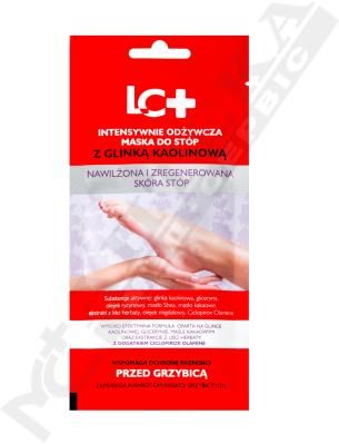 *Маска Laura Conti+ Інтенсивна живильна для ніг з каоліновою глиною 35мл