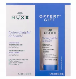 *Набор NUXE Creme Fraiche Крем насыщенный 30мл+15мл