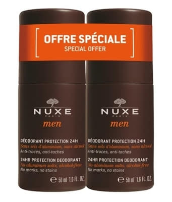 Набор дезодорант NUXE Men шариковый 2*50мл Набор дезодорант NUXE Men шариковый 2*50мл