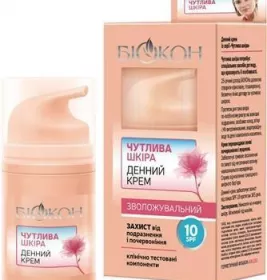 *Крем Біокон зволожуючий для чутл. шкіри обличчя денний 50мл