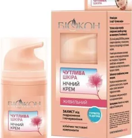 *Крем Біокон поживний для чутл. шкіри обличчя нічний 50мл