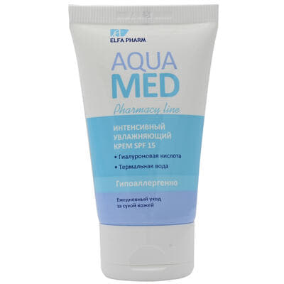 *Эльфа Aqua Med Интенсив. увл. крем SPF15 40мл