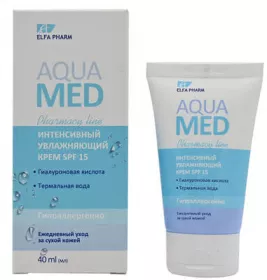 *Эльфа Aqua Med Интенсив. увл. крем SPF15 40мл