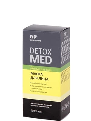 *Эльфа Detox Med Маска д/лица 40 мл