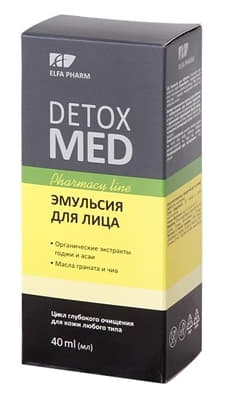 *Эльфа Detox Med Эмульсия д/лица 40 мл *Эльфа Detox Med Эмульсия д/лица 40 мл