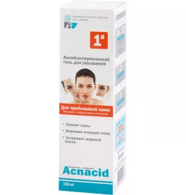 *Гель Эльфа Acnacid Антибактериальный для умывания 150мл