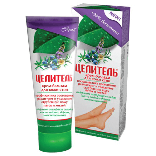 *Крем-бальзам целитель 70г д/восст.кожи при ушибах,ожогах,восп.
