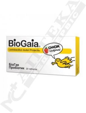 *БіоГая Протектіс полуниця табл. №20