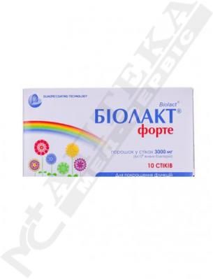*Біолакт форте стик 3000мг №10