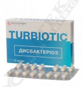 *Турбіотик Дисбактеріоз капс. №15