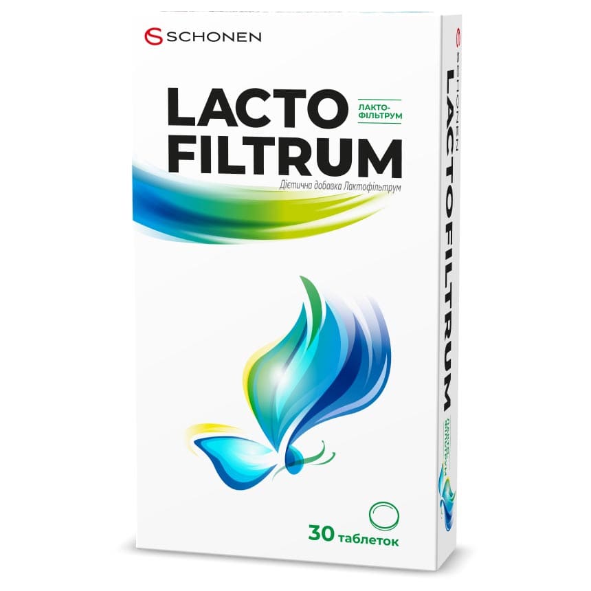 Лактофильтрум табл. 0,5г №30