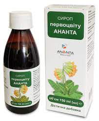 *Сироп первоцвіту Ананта флакон 150мл