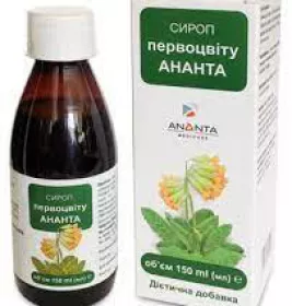*Сироп первоцвіту Ананта флакон 150мл